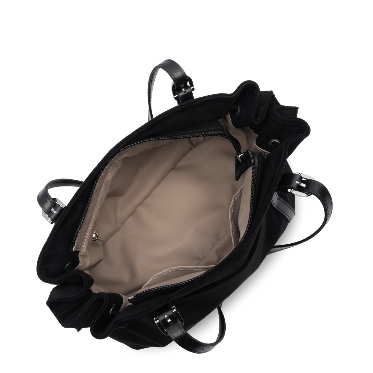 Sac Cabas Velvet Emma Lancaster Noir