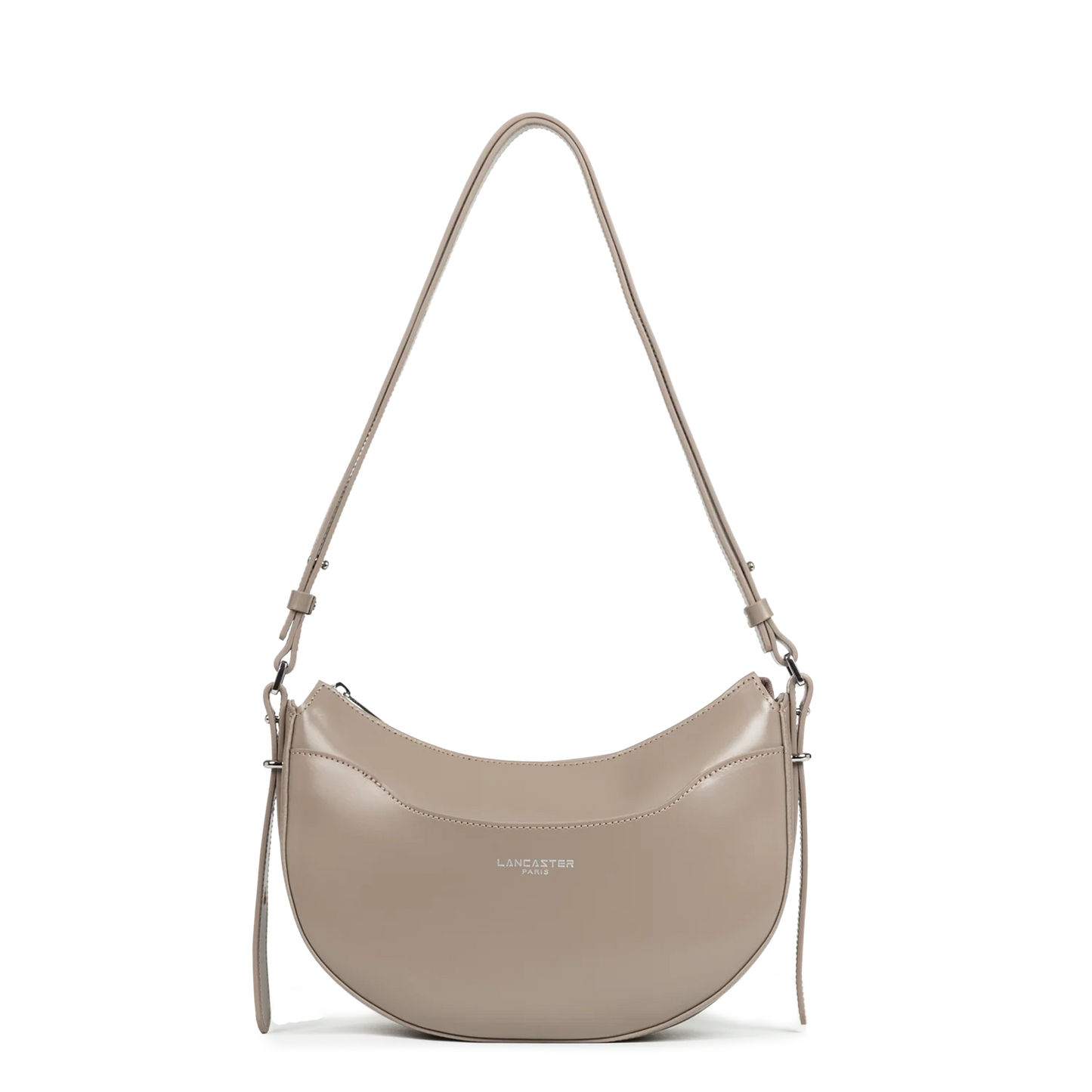Sac Demi Lune Lancaster Galet Foncé