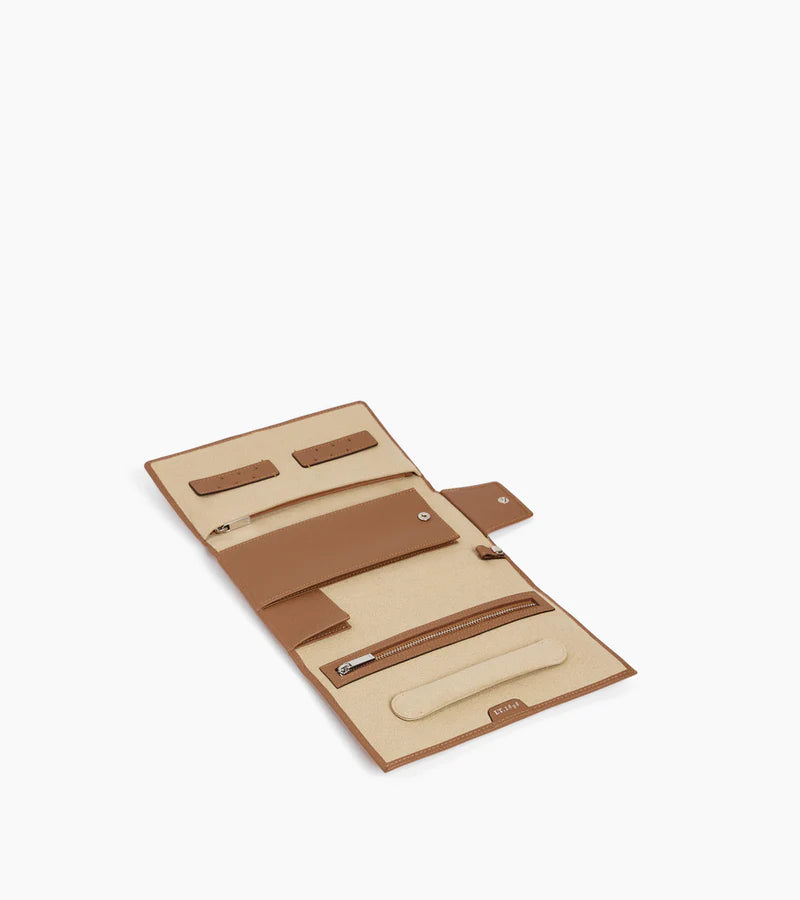 Pochette à Bijoux de voyage Le Tanneur Tan