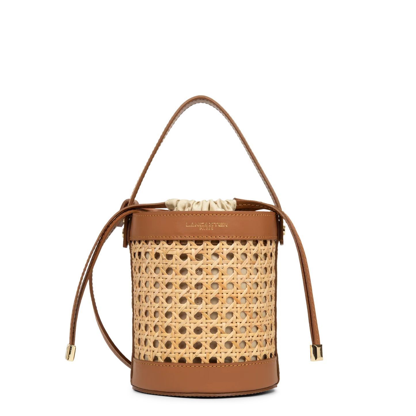 Petit Sac Sceau Cannage Rotin