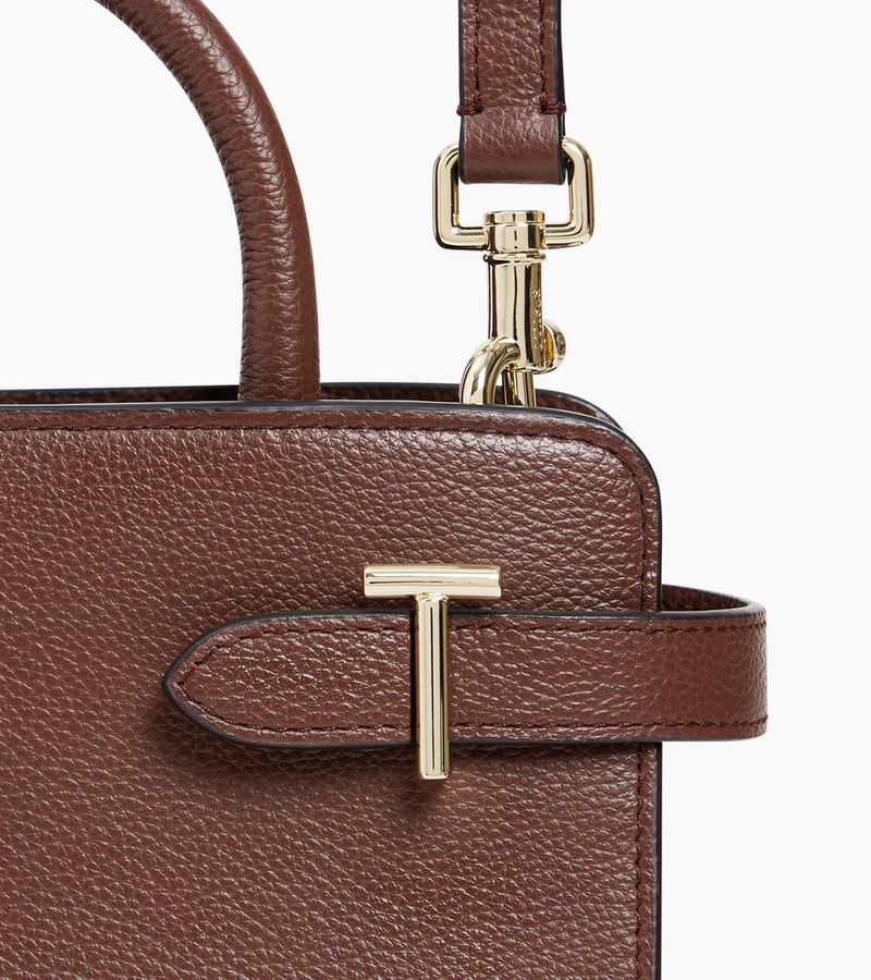 Petit sac Emilie Le Tanneur Marron Ébène