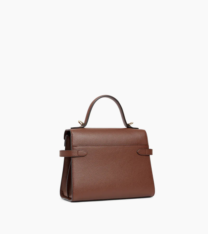 Sac Emilie double rabat Le Tanneur Ébène