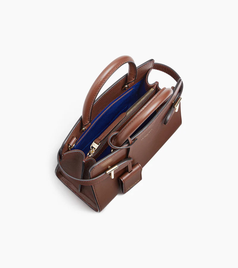 Petit sac Emilie Le Tanneur Marron Ébène