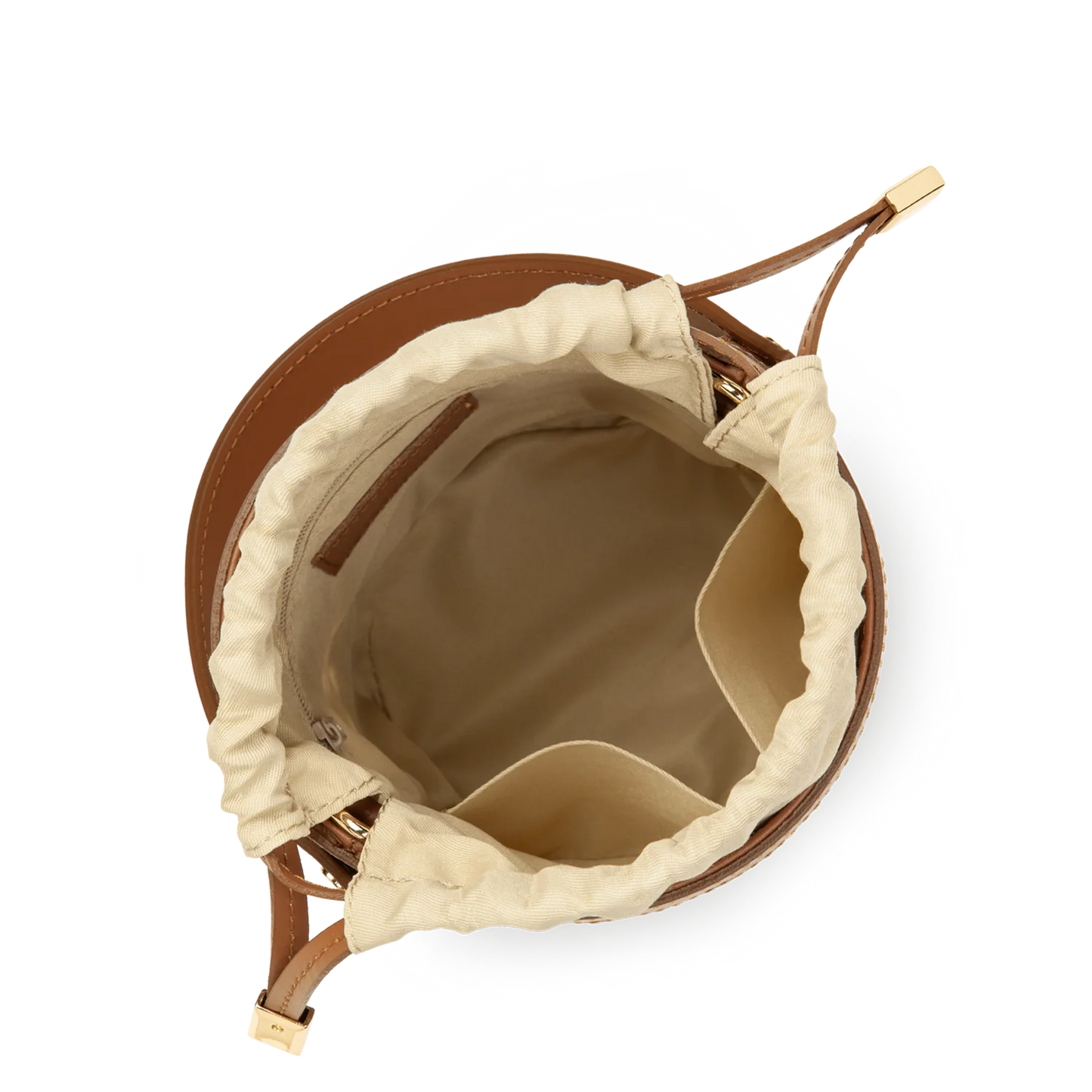 Petit Sac Sceau Cannage Rotin