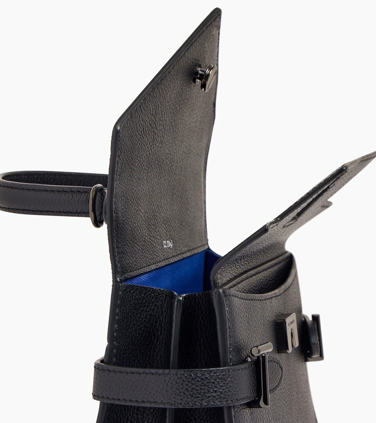 Petit modèle Emilie double rabat Le Tanneur Noir