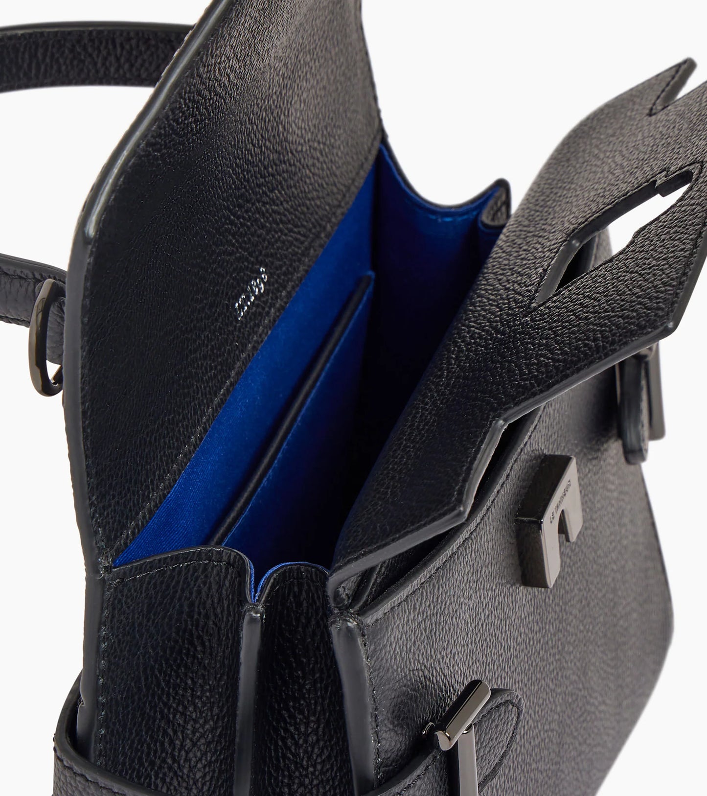 Petit modèle Emilie double rabat Le Tanneur Noir