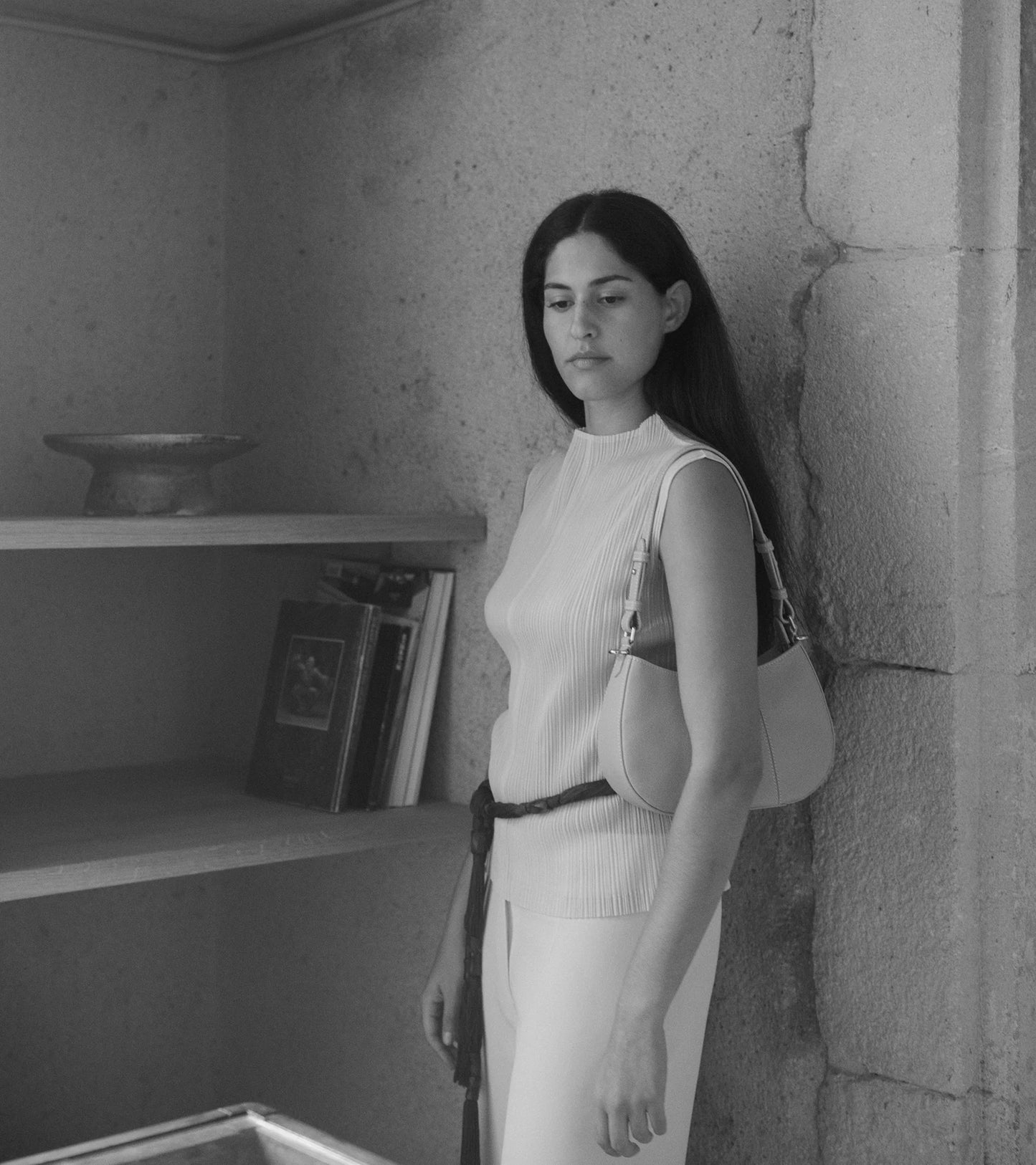Sac demi lune Juliette Tan Le Tanneur