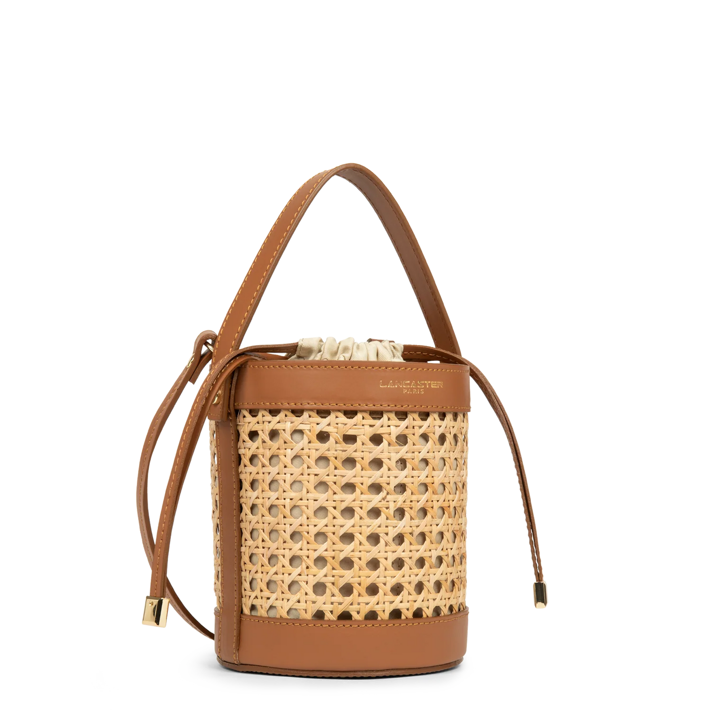 Petit Sac Sceau Cannage Rotin