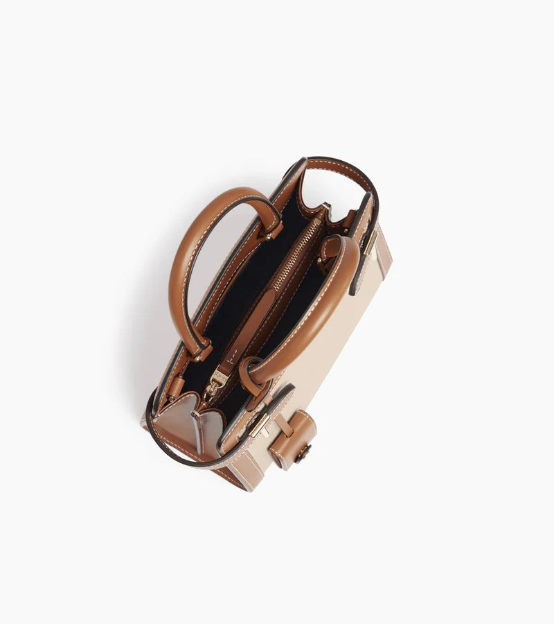 Petit sac Emilie Le Tanneur Toile Coton et Cuir