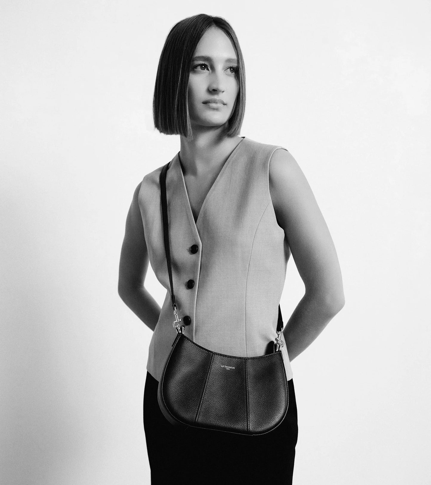 Sac demi lune Juliette Tan Le Tanneur