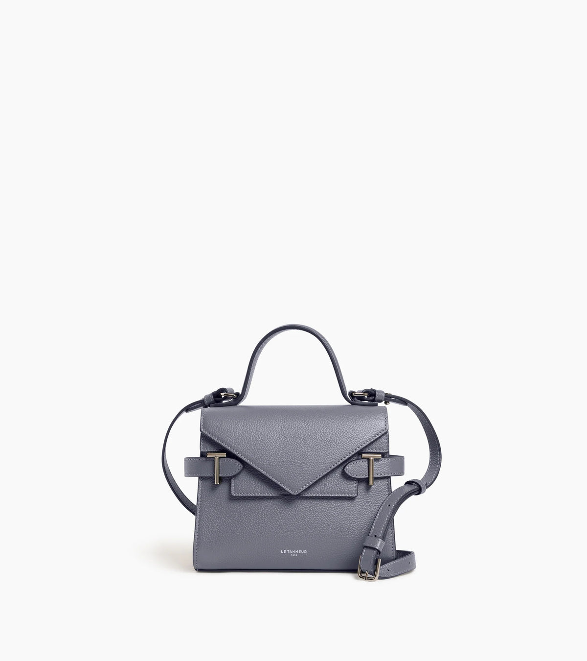 Petit sac à main Emilie double rabat Le Tanneur