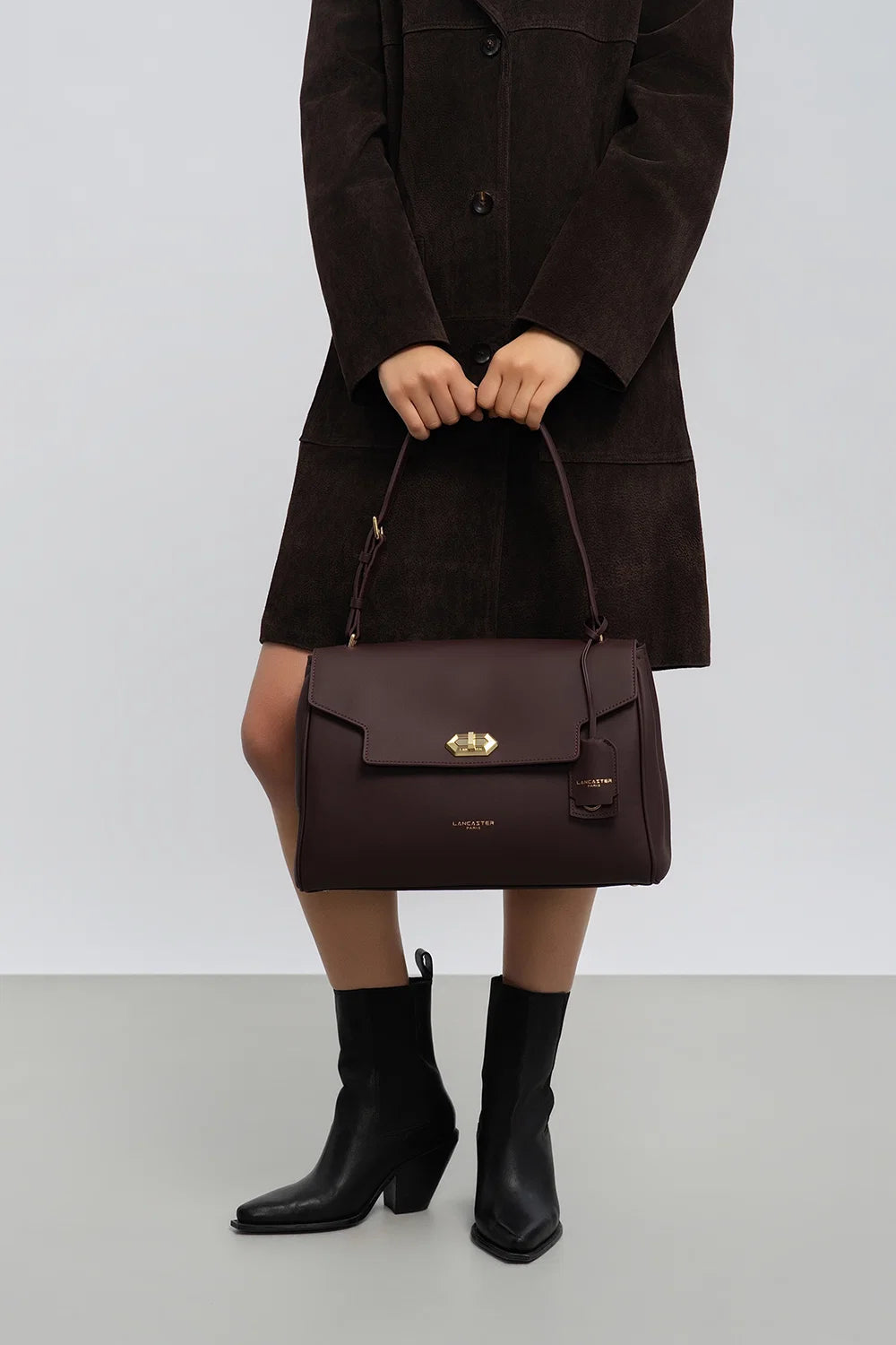 Grand Sac Cabas Donna Grace Lancaster Bordeaux