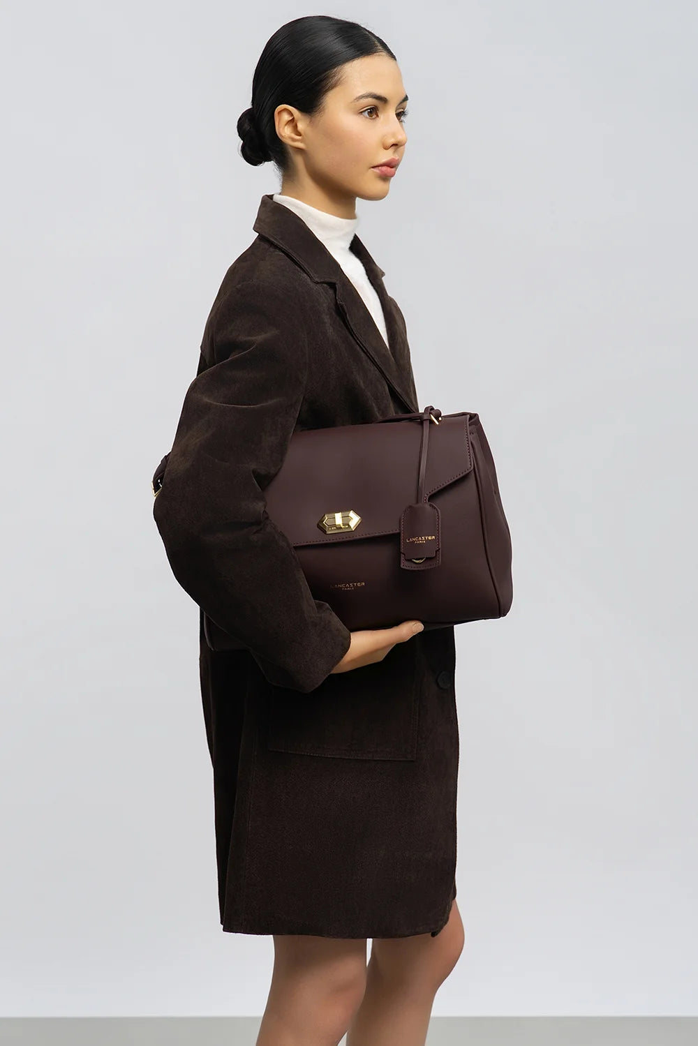 Grand Sac Cabas Donna Grace Lancaster Bordeaux