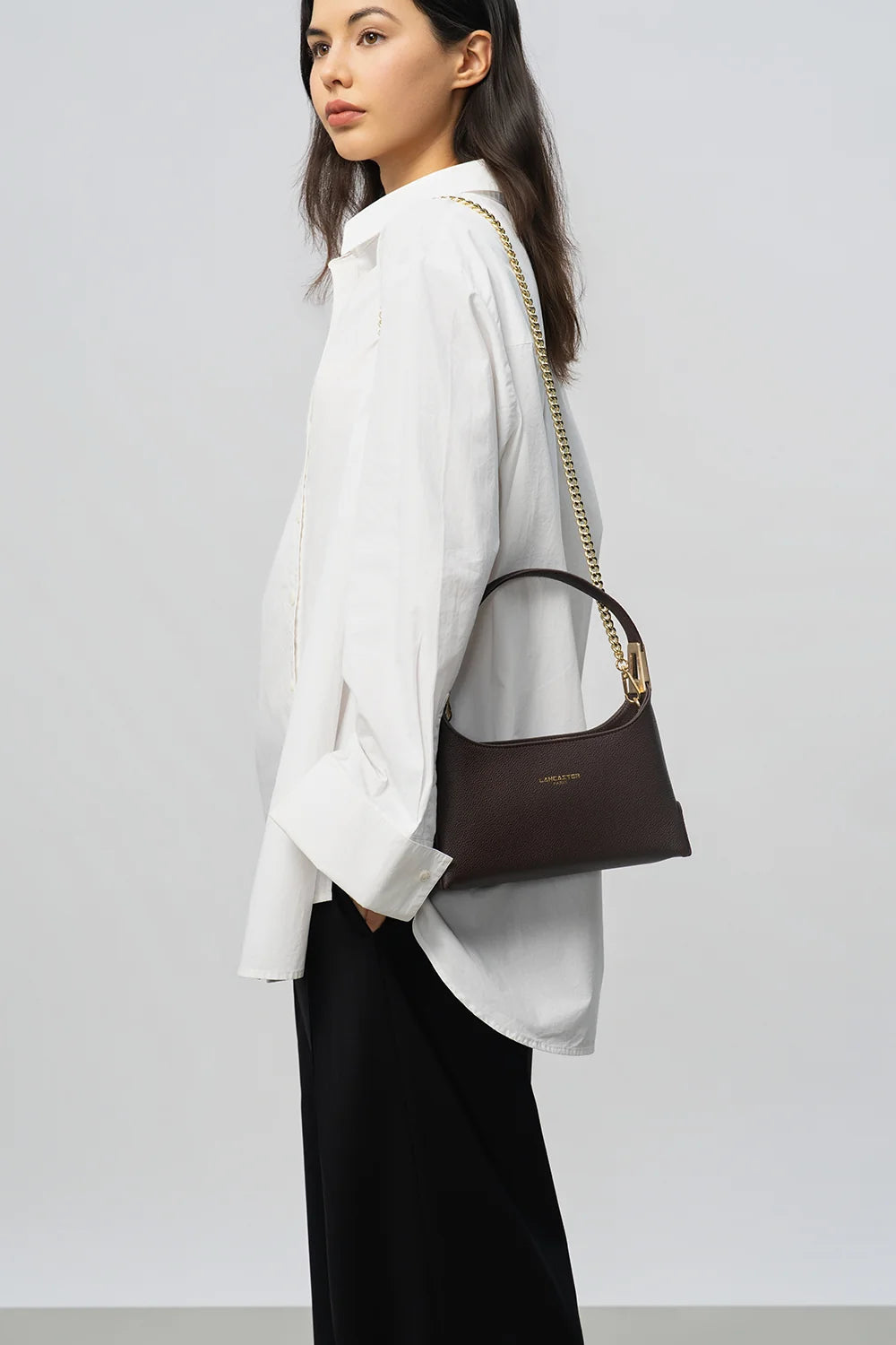Petit sac Lychee Ace Lancaster Marron