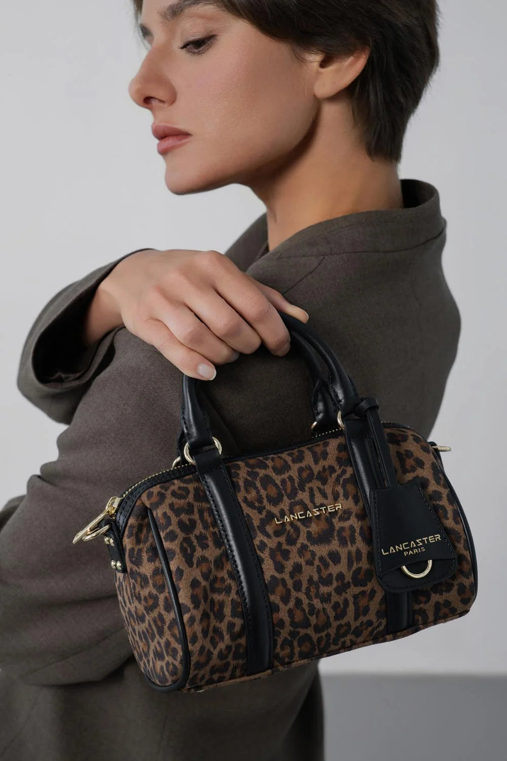 Jungle Polochon Lancaster Marron Léopard