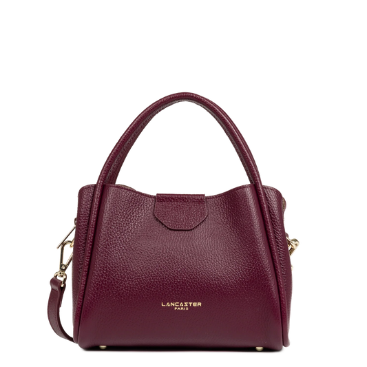 Petit Sac à main Ida Double Lancaster Bordeaux