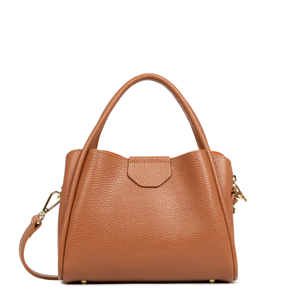 Petit Sac à main Ida Double Lancaster Camel
