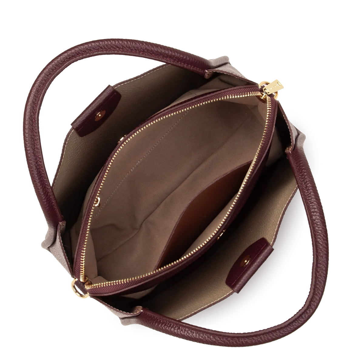 Sac Ida Double Lancaster Bordeaux