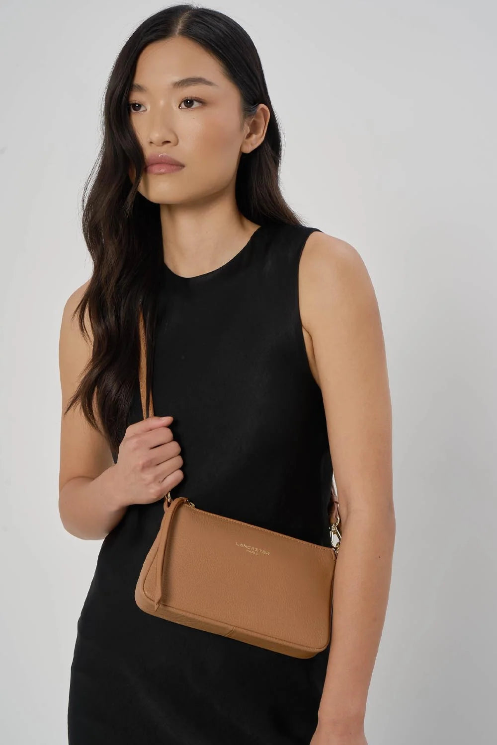 Petite pochette Dune Lancaster Camel