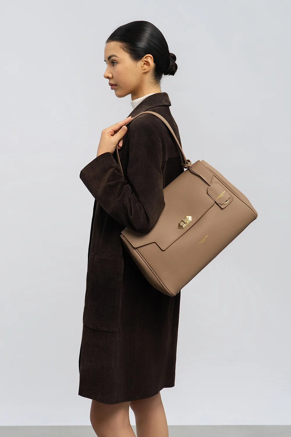 Grand Sac Cabas Donna Grace Lancaster Praline