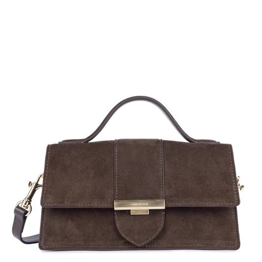 Suède Ily Lancaster Marron